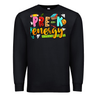 Black pre k energy Premium Sweatshirt - texasbilliewilder