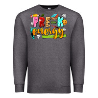 Charcoal Heather pre k energy Premium Sweatshirt - texasbilliewilder