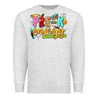 Oatmeal Heather pre k energy Premium Sweatshirt - texasbilliewilder