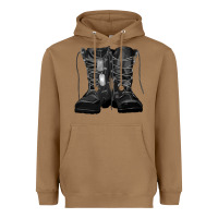 Toasted Coconut soldier boots Heavyweight Hoodie - RanaPortraitStore