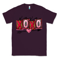 Plum Xoxo Love Classic Tee - FaDigitalArtStudio