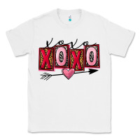 White Xoxo Love Classic Tee - FaDigitalArtStudio