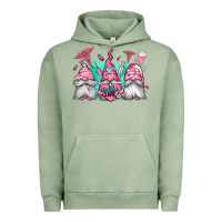 Pigment Oil Green nurse gnomes Urban Hoodie - Jasminsmagicworld