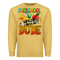 Antique Gold preschool dude Premium Sweatshirt - texasbilliewilder