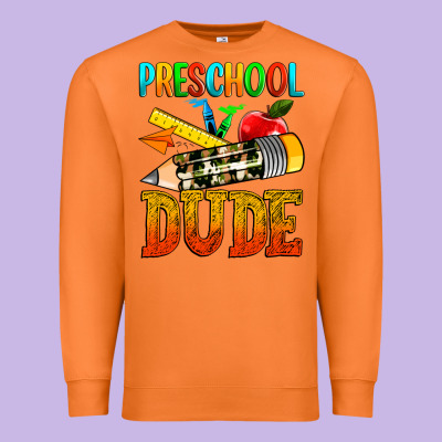 Preschool Dude Premium Sweatshirt Designed By Texasbilliewilder