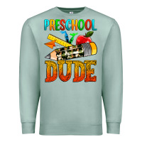 Seafoam preschool dude Premium Sweatshirt - texasbilliewilder