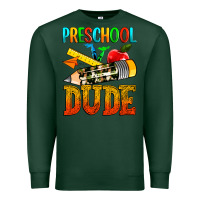 Sports Green preschool dude Premium Sweatshirt - texasbilliewilder