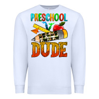 White preschool dude Premium Sweatshirt - texasbilliewilder