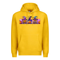 Lemon halloween witch gnomes libbey cup Premium Hoodie - BundleAndBundleShop