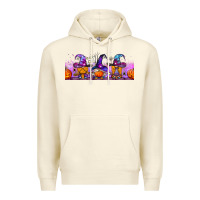 Sandshell halloween witch gnomes libbey cup Premium Hoodie - BundleAndBundleShop