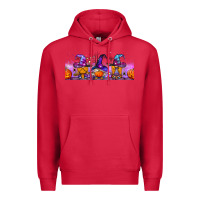 Cardinal halloween witch gnomes libbey cup Premium Hoodie - BundleAndBundleShop
