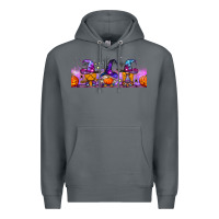 Rock halloween witch gnomes libbey cup Premium Hoodie - BundleAndBundleShop