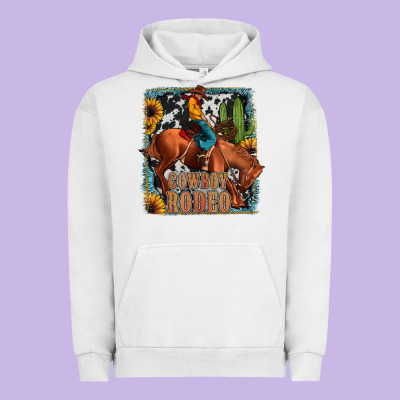 Cowboy Rodeo Urban Hoodie Designed By Jahusdesignshop
