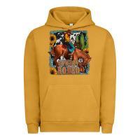 Pigment Peanut Butter cowboy rodeo Urban Hoodie - JahusDesignShop