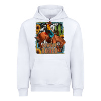 White cowboy rodeo Urban Hoodie - JahusDesignShop
