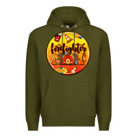 Army Green firefighter coasters Premium Hoodie - AdoDesignShop