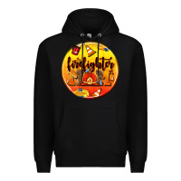 Black firefighter coasters Premium Hoodie - AdoDesignShop