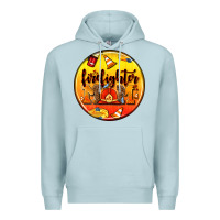 Blue Mist firefighter coasters Premium Hoodie - AdoDesignShop
