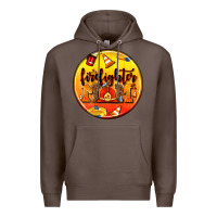Coffee firefighter coasters Premium Hoodie - AdoDesignShop