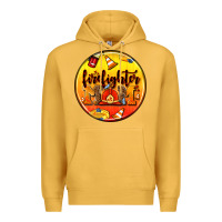 Mustard firefighter coasters Premium Hoodie - AdoDesignShop
