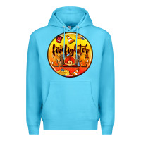 Ocean Blue firefighter coasters Premium Hoodie - AdoDesignShop