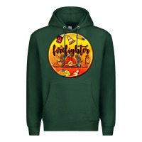 Sports Green firefighter coasters Premium Hoodie - AdoDesignShop
