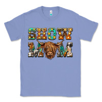 Colony Blue show mom scottish cattle Classic Tee - BarkalooDesign