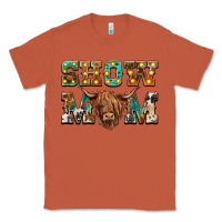 Copper show mom scottish cattle Classic Tee - BarkalooDesign