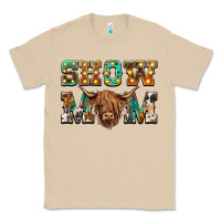 Mushroom show mom scottish cattle Classic Tee - BarkalooDesign