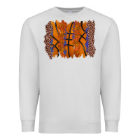 Dove Grey basketball brushstroke Premium Sweatshirt - Zillion Design Studio