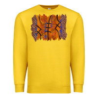 Lemon basketball brushstroke Premium Sweatshirt - Zillion Design Studio