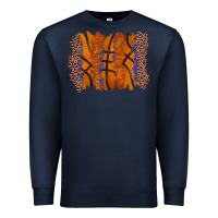Navy basketball brushstroke Premium Sweatshirt - Zillion Design Studio