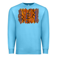 Ocean Blue basketball brushstroke Premium Sweatshirt - Zillion Design Studio