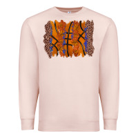 Pale Pink basketball brushstroke Premium Sweatshirt - Zillion Design Studio