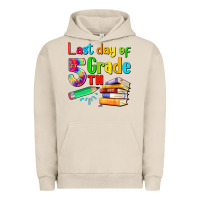 Pigment French Oak last day of fifth grade Urban Hoodie - Artiststas