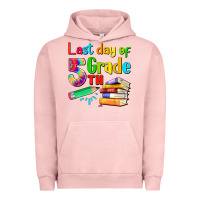 Pigment Salmon last day of fifth grade Urban Hoodie - Artiststas