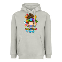 Moon Dust messy bun summer vibes Heavyweight Hoodie - RanaPortraitStore