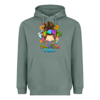 Sage messy bun summer vibes Heavyweight Hoodie - RanaPortraitStore