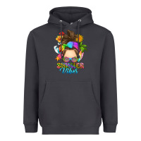 Smoke messy bun summer vibes Heavyweight Hoodie - RanaPortraitStore