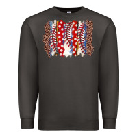 Smoke baseball brushstroke Premium Sweatshirt - Zillion Design Studio