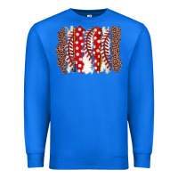 True Royal baseball brushstroke Premium Sweatshirt - Zillion Design Studio