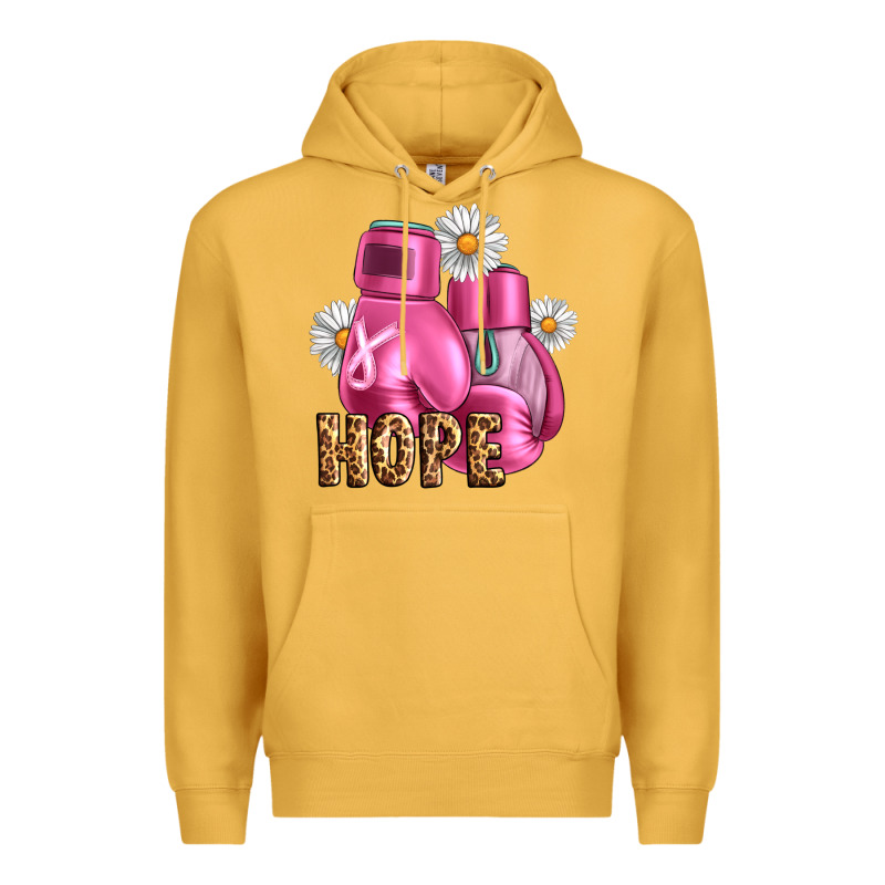 Breast Cancer Boxing Gloves Premium Hoodie by Artiststas | Teevron