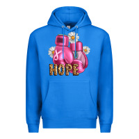 True Royal Breast Cancer Boxing Gloves Premium Hoodie - Artiststas