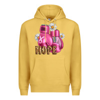 Antique Gold Breast Cancer Boxing Gloves Premium Hoodie - Artiststas
