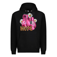 Black Breast Cancer Boxing Gloves Premium Hoodie - Artiststas