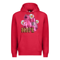 Cardinal Breast Cancer Boxing Gloves Premium Hoodie - Artiststas