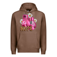 Chestnut Breast Cancer Boxing Gloves Premium Hoodie - Artiststas