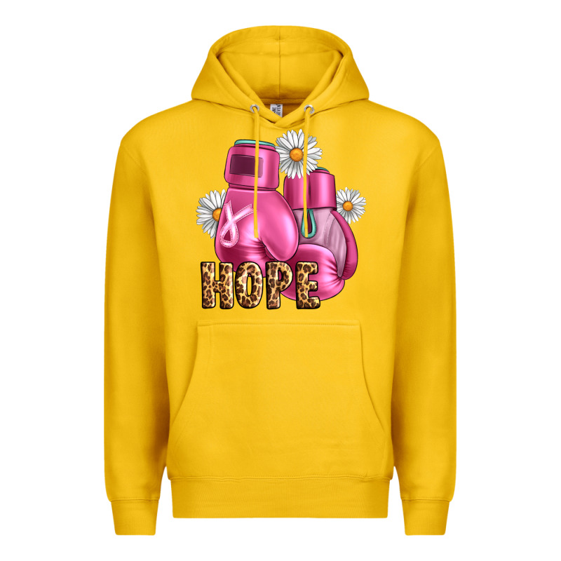 Breast Cancer Boxing Gloves Premium Hoodie by Artiststas | Teevron