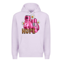 Lilac Breast Cancer Boxing Gloves Premium Hoodie - Artiststas