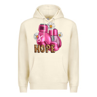 Sandshell Breast Cancer Boxing Gloves Premium Hoodie - Artiststas